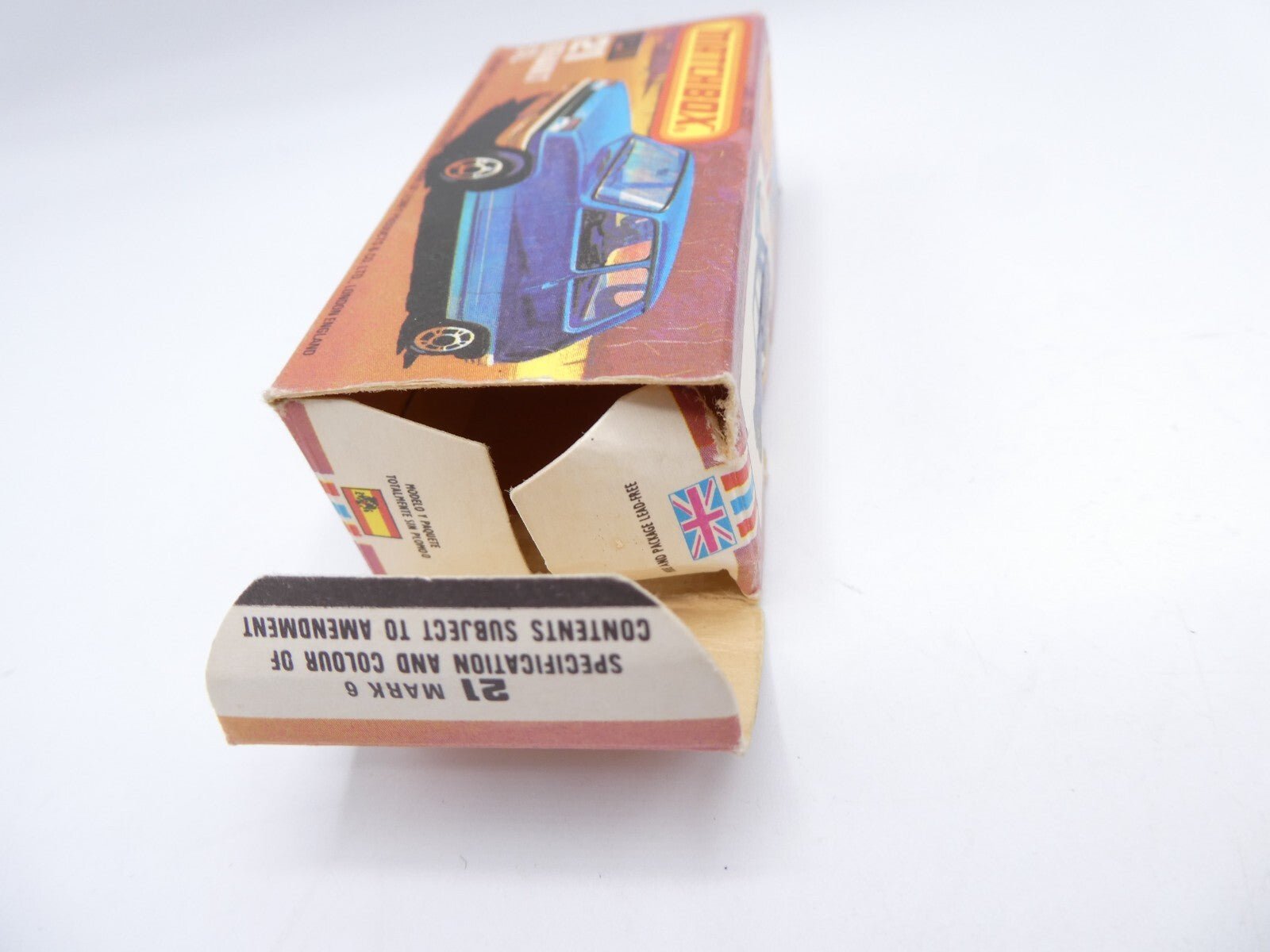 Matchbox Superfast 21 RENAULT 5TL in SILVER Damaged Box - Magic Matchbox