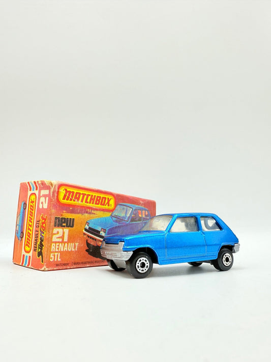 Matchbox Superfast 21 Renault 5TL Light Brown Interior - Magic Matchbox