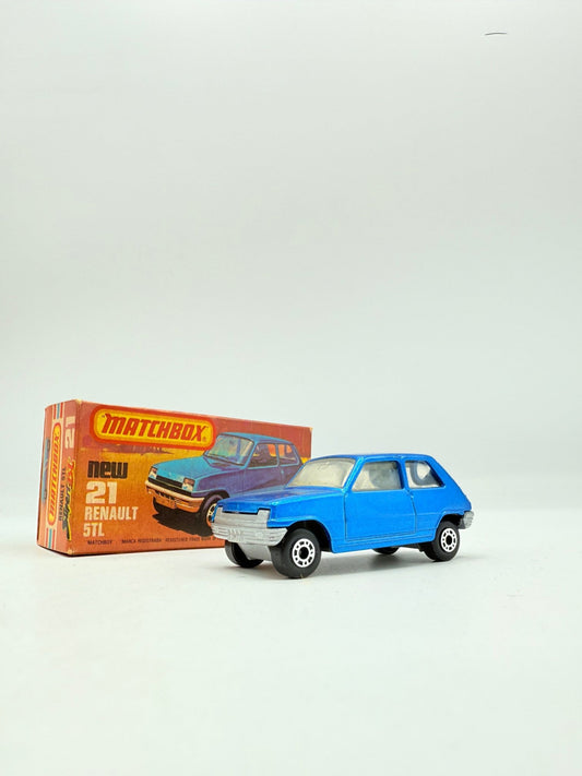 Matchbox Superfast 21 Renault 5TL Light Brown Interior - Magic Matchbox