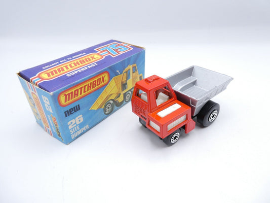 Matchbox Superfast 26 Site Dumper - Magic Matchbox