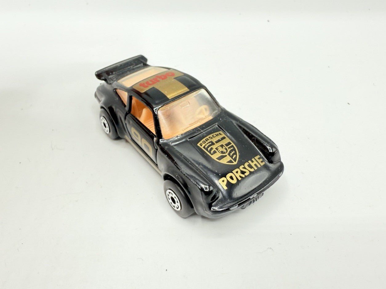 Matchbox Superfast 3 Porsche 911 Turbo Black & Gold Very Good Unboxed Model - Magic Matchbox