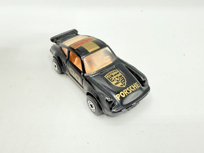 Matchbox Superfast 3 Porsche 911 Turbo Black & Gold Very Good Unboxed Model - Magic Matchbox