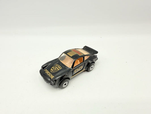 Matchbox Superfast 3 Porsche 911 Turbo Black & Gold Very Good Unboxed Model - Magic Matchbox