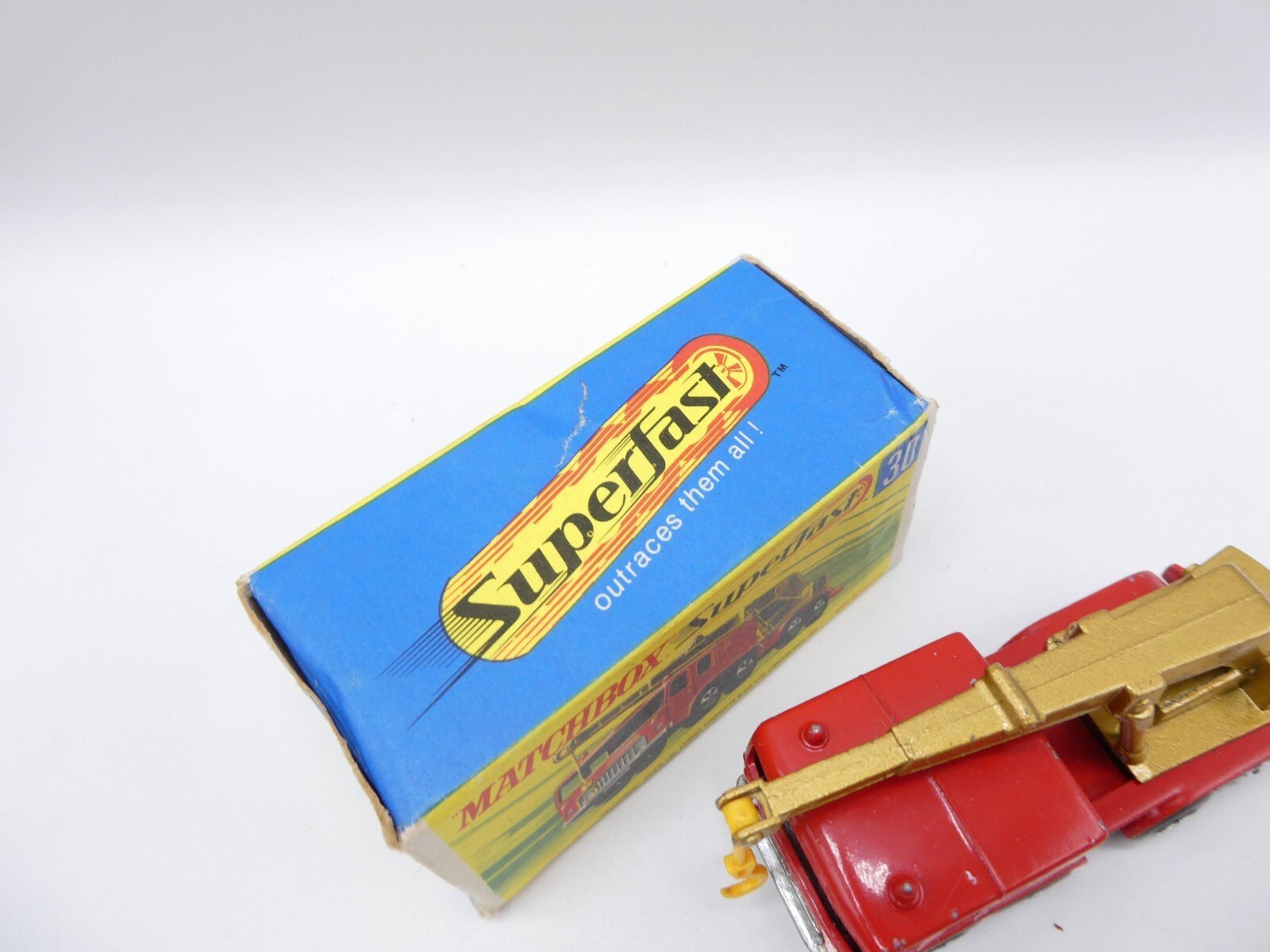 Matchbox Superfast 30 8 Wheeler Mobile Crane - Near Mint & Boxed - Magic Matchbox