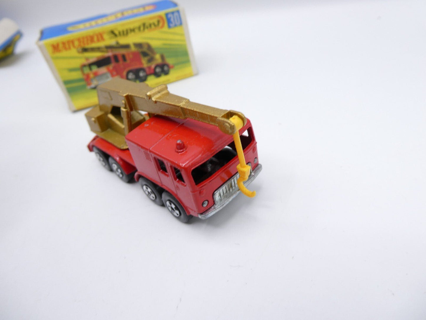 Matchbox Superfast 30 8 Wheeler Mobile Crane - Near Mint & Boxed - Magic Matchbox