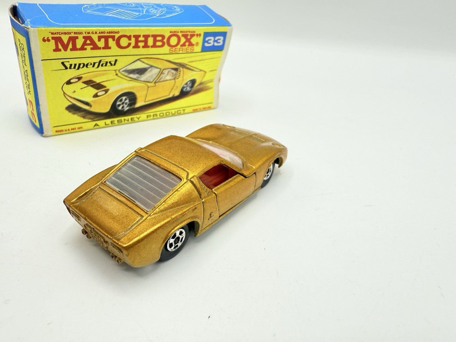 Matchbox Superfast 33 Lamborghini Miura - Magic Matchbox