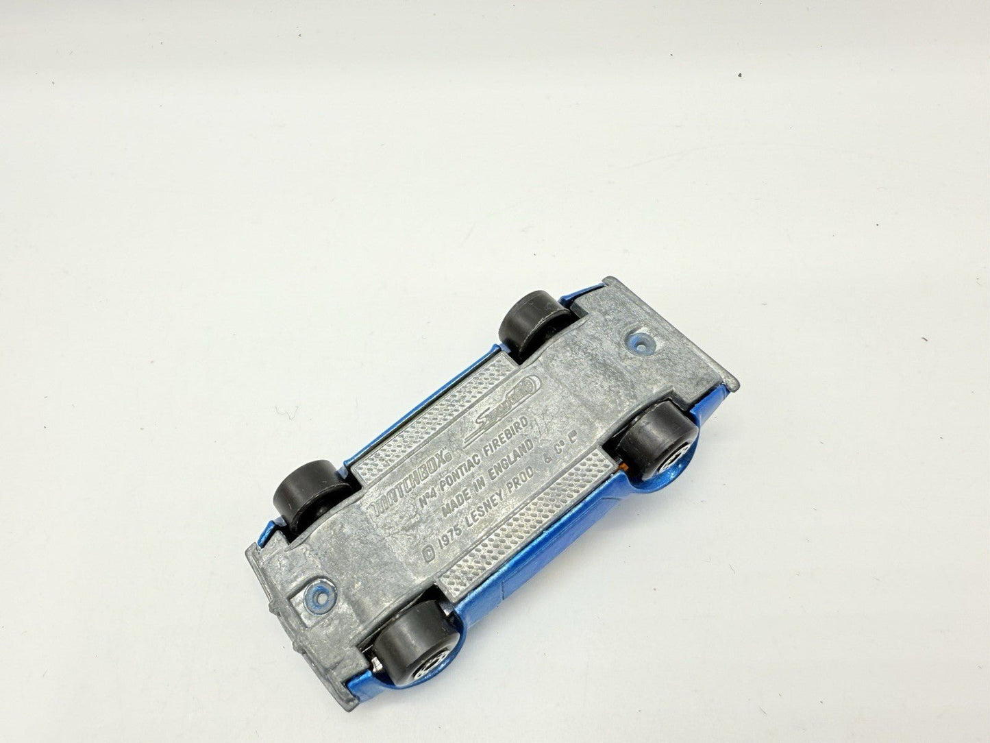 Matchbox Superfast 4 Dark Blue Pontiac Firebird Near Mint Unboxed Model - Magic Matchbox