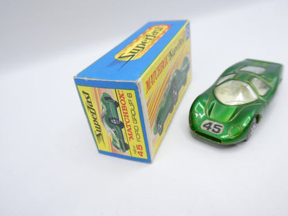 Matchbox Superfast 45 Ford Group 6 Black Base boxed - Magic Matchbox