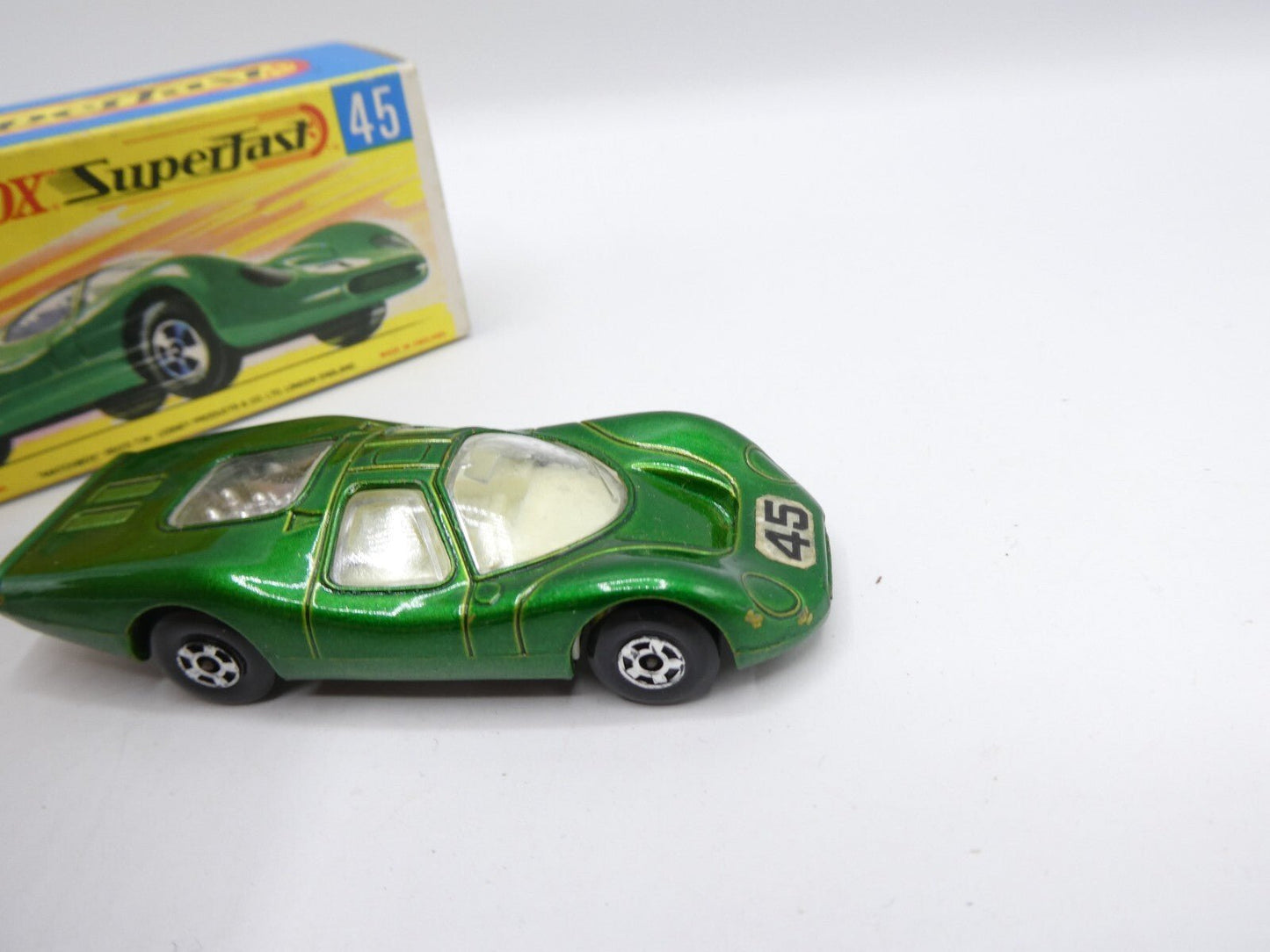 Matchbox Superfast 45 Ford Group 6 Black Base boxed - Magic Matchbox