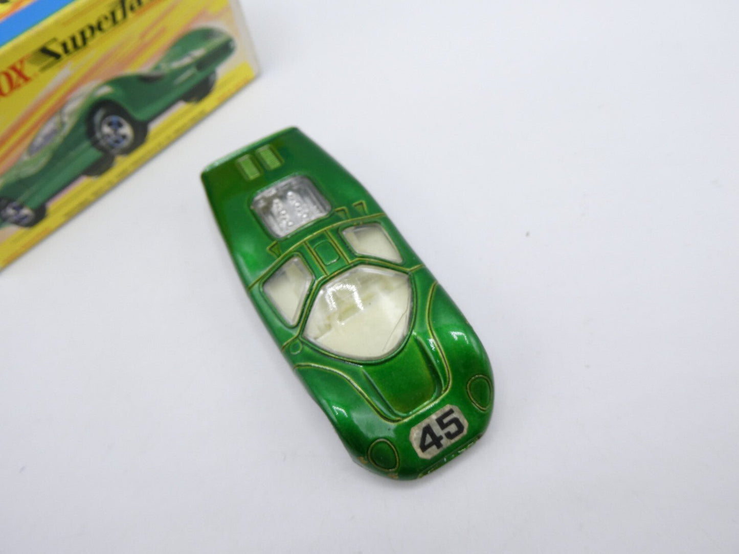 Matchbox Superfast 45 Ford Group 6 Black Base boxed - Magic Matchbox