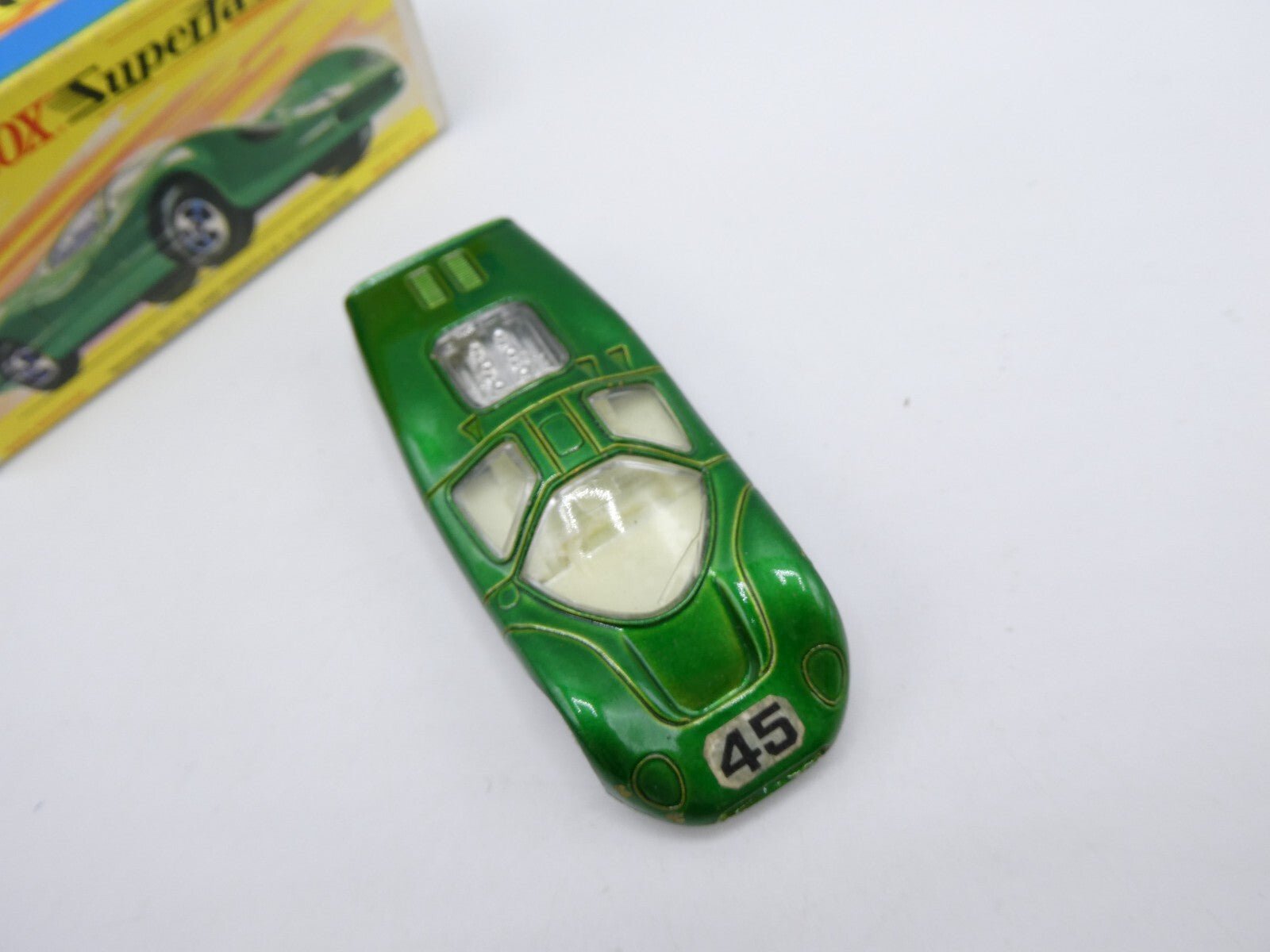 Matchbox Superfast 45 Ford Group 6 Black Base boxed - Magic Matchbox