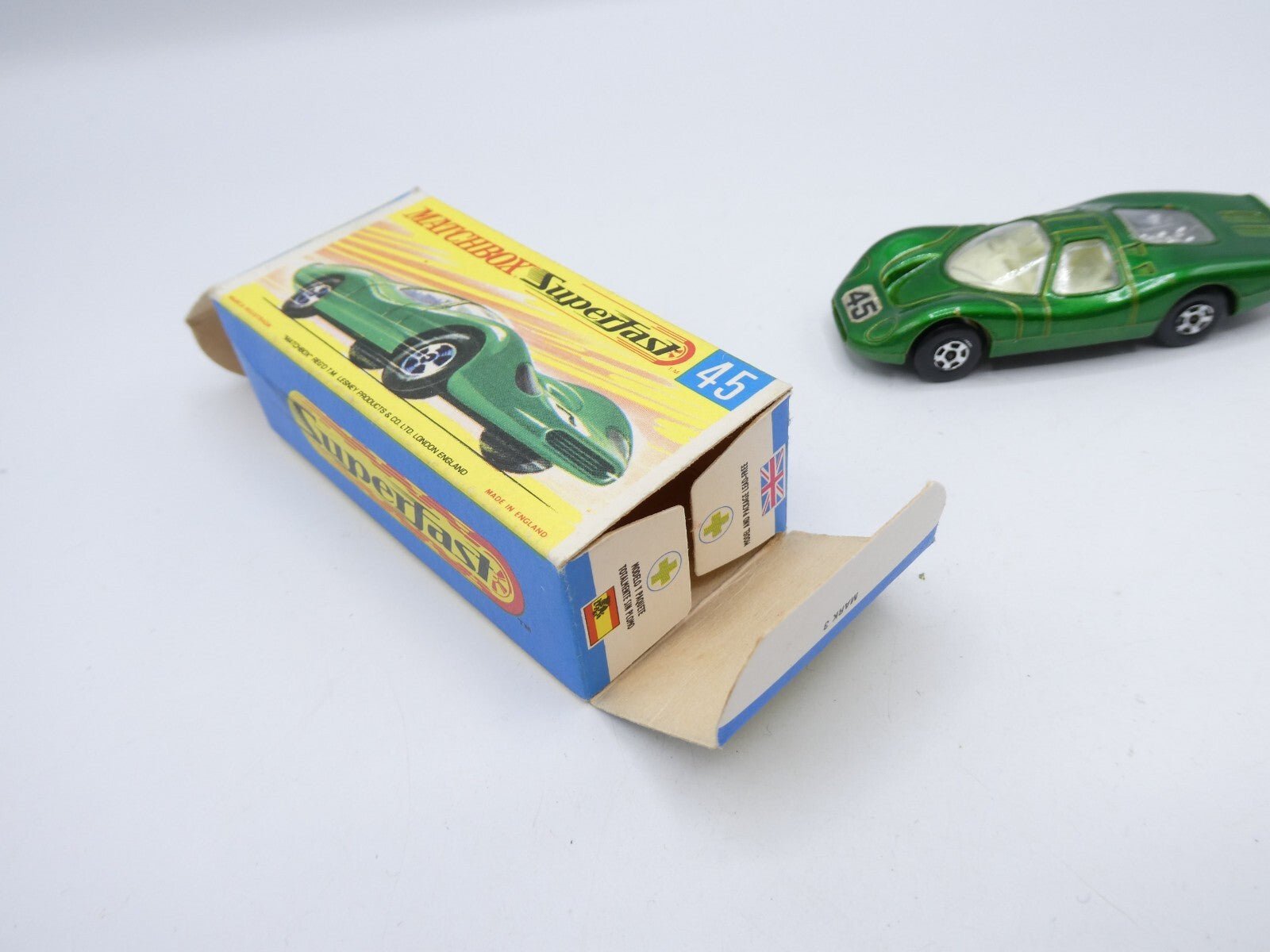 Matchbox Superfast 45 Ford Group 6 Black Base boxed - Magic Matchbox