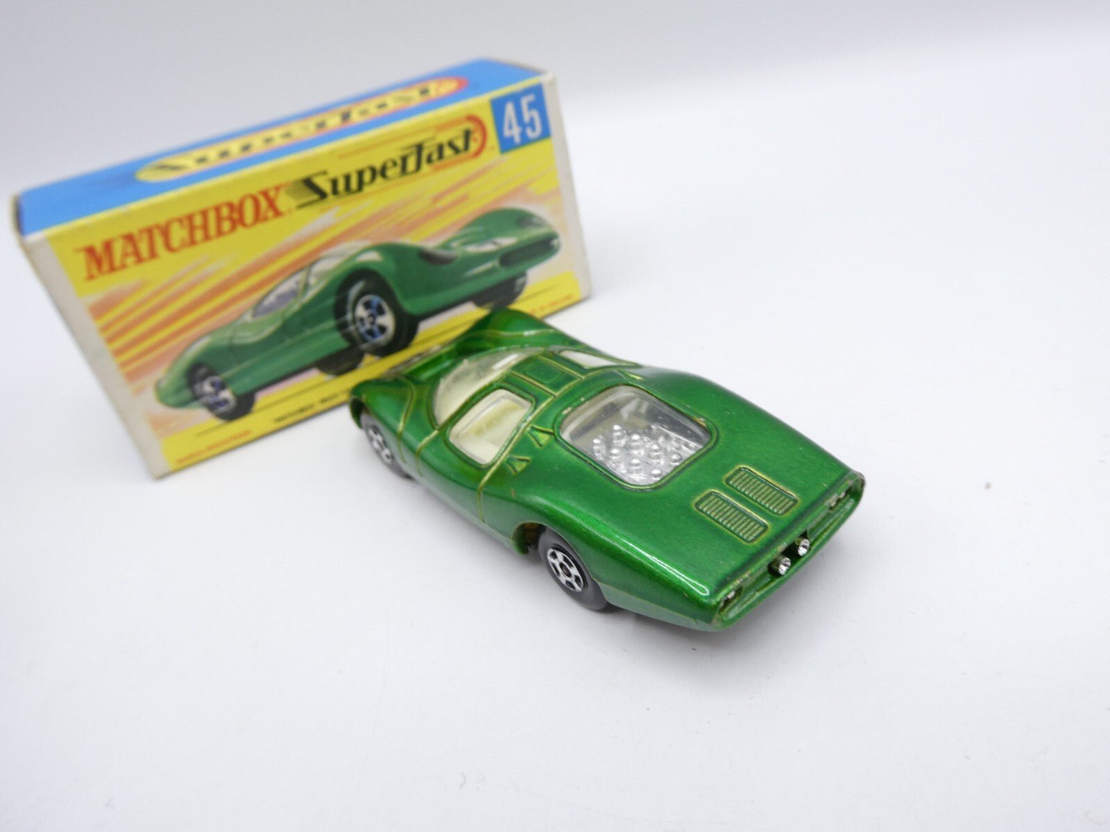 Matchbox Superfast 45 Ford Group 6 Black Base boxed - Magic Matchbox