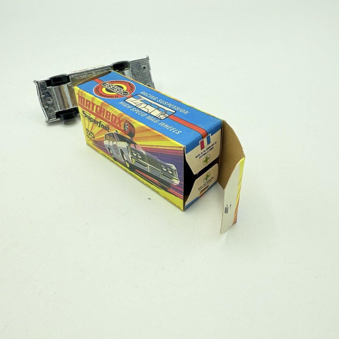 Matchbox Superfast 55 Mercury Police Station Wagon with Bonnet & Door Labels - Magic Matchbox