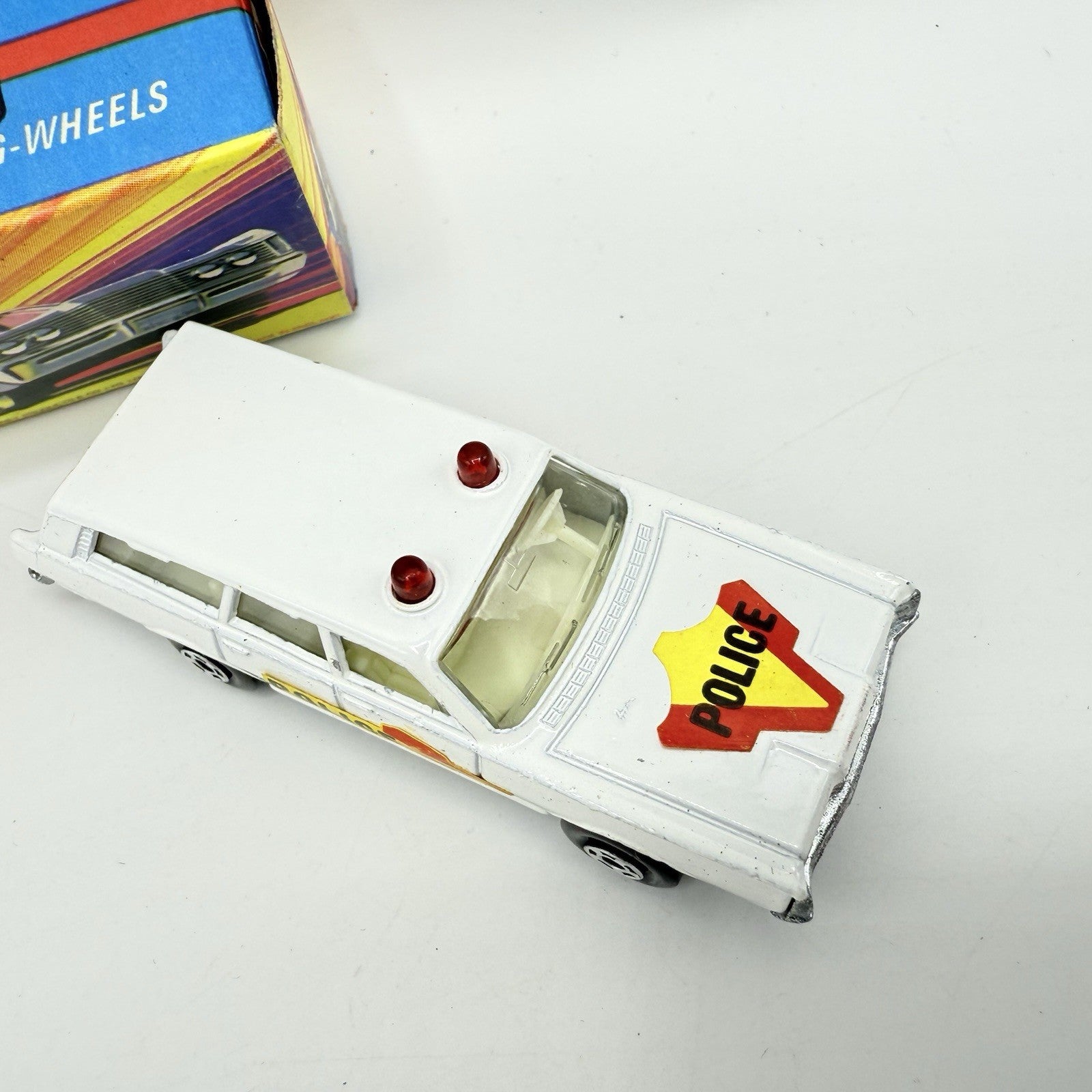Matchbox Superfast 55 Mercury Police Station Wagon with Bonnet & Door Labels - Magic Matchbox