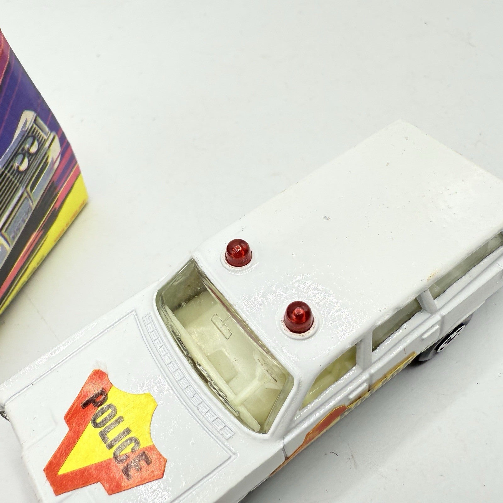 Matchbox Superfast 55 Mercury Police Station Wagon with Bonnet & Door Labels - Magic Matchbox