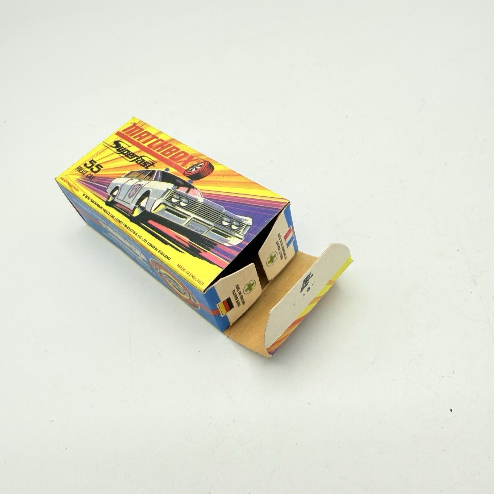 Matchbox Superfast 55 Mercury Police Station Wagon with Bonnet & Door Labels - Magic Matchbox