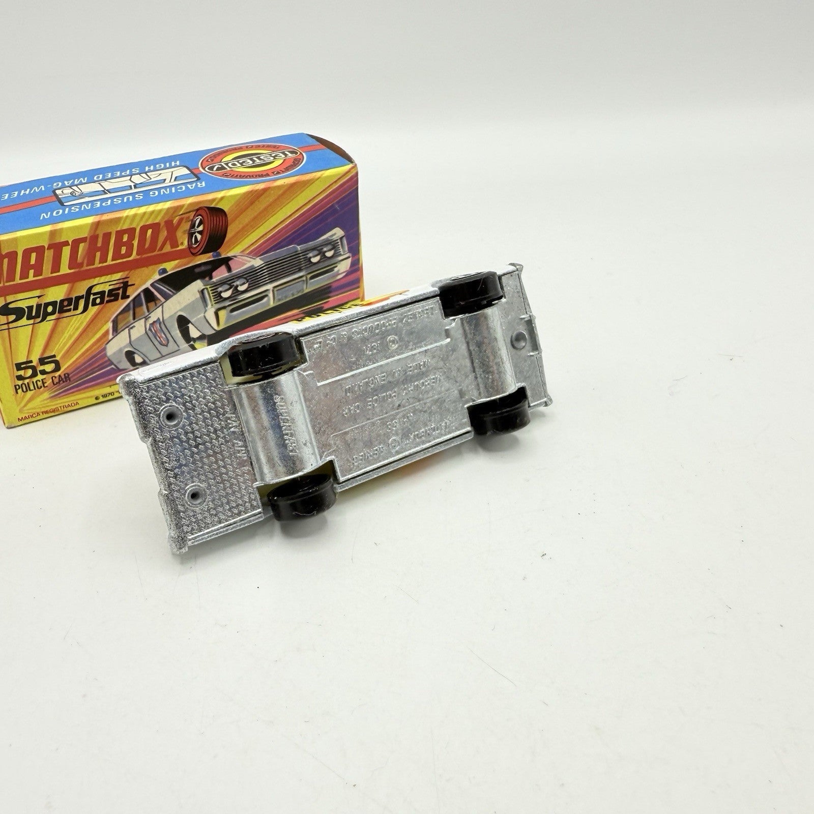 Matchbox Superfast 55 Mercury Police Station Wagon with Bonnet & Door Labels - Magic Matchbox