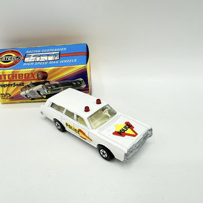 Matchbox Superfast 55 Mercury Police Station Wagon with Bonnet & Door Labels - Magic Matchbox