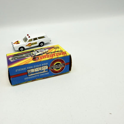Matchbox Superfast 55 Mercury Police Station Wagon with Bonnet & Door Labels - Magic Matchbox