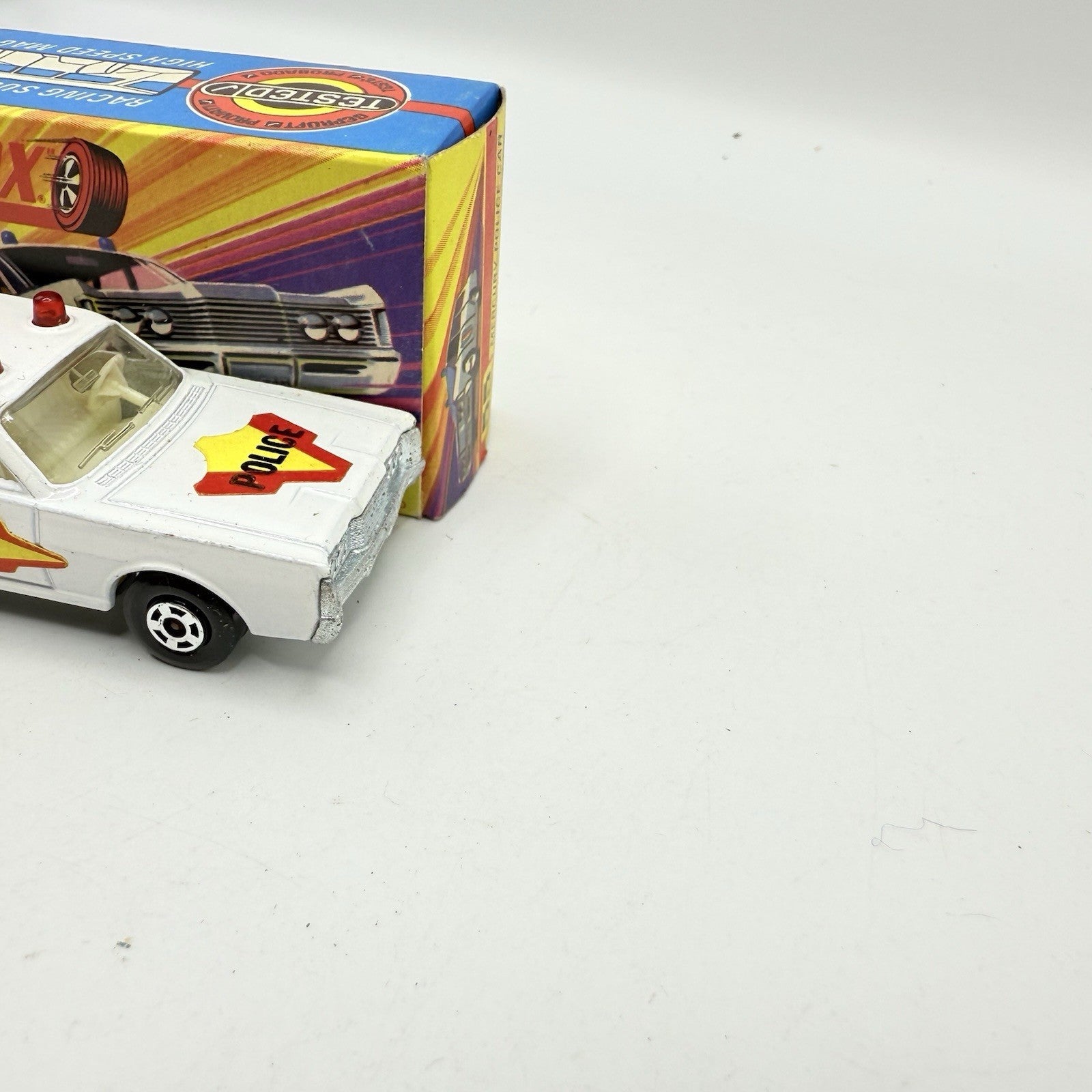 Matchbox Superfast 55 Mercury Police Station Wagon with Bonnet & Door Labels - Magic Matchbox