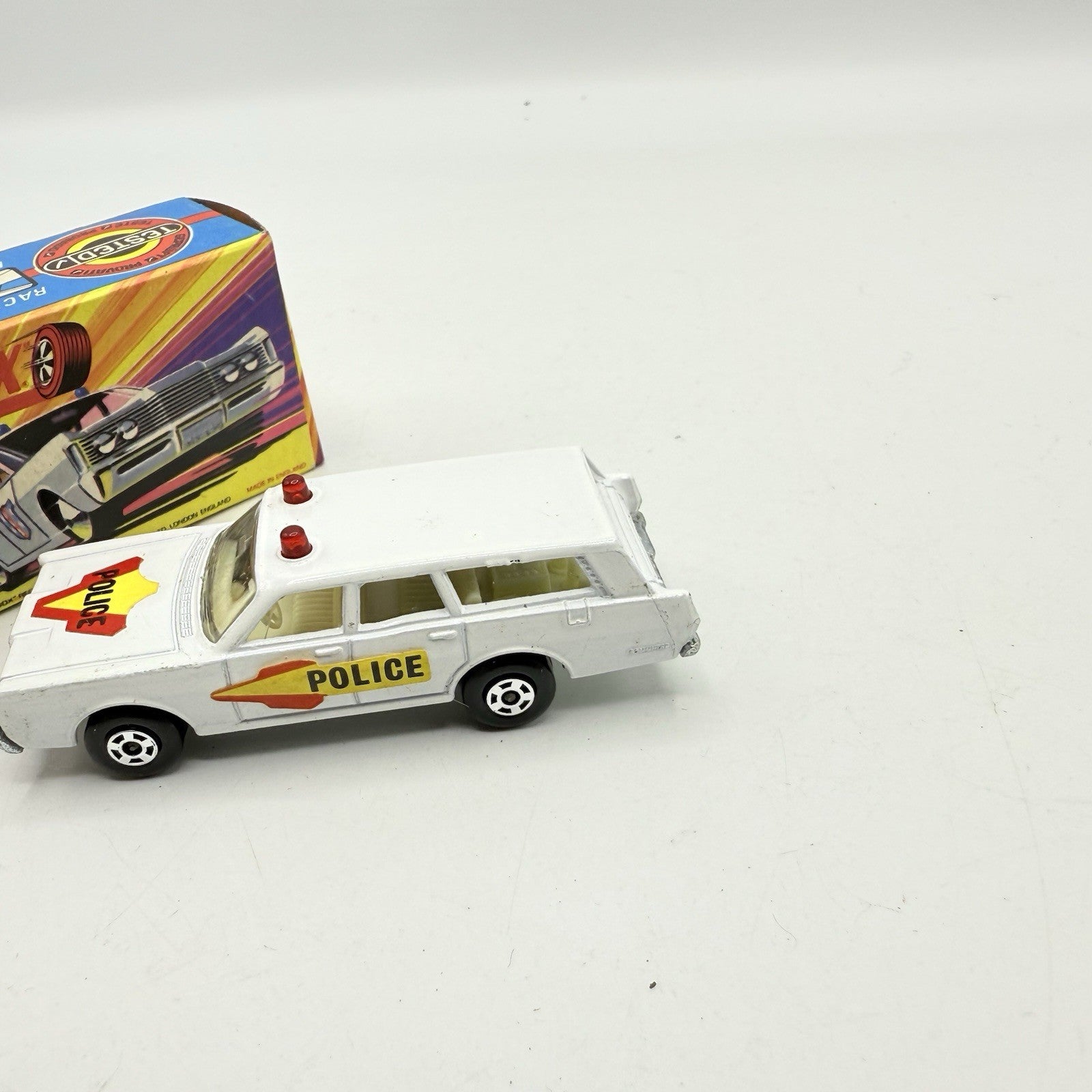 Matchbox Superfast 55 Mercury Police Station Wagon with Bonnet & Door Labels - Magic Matchbox