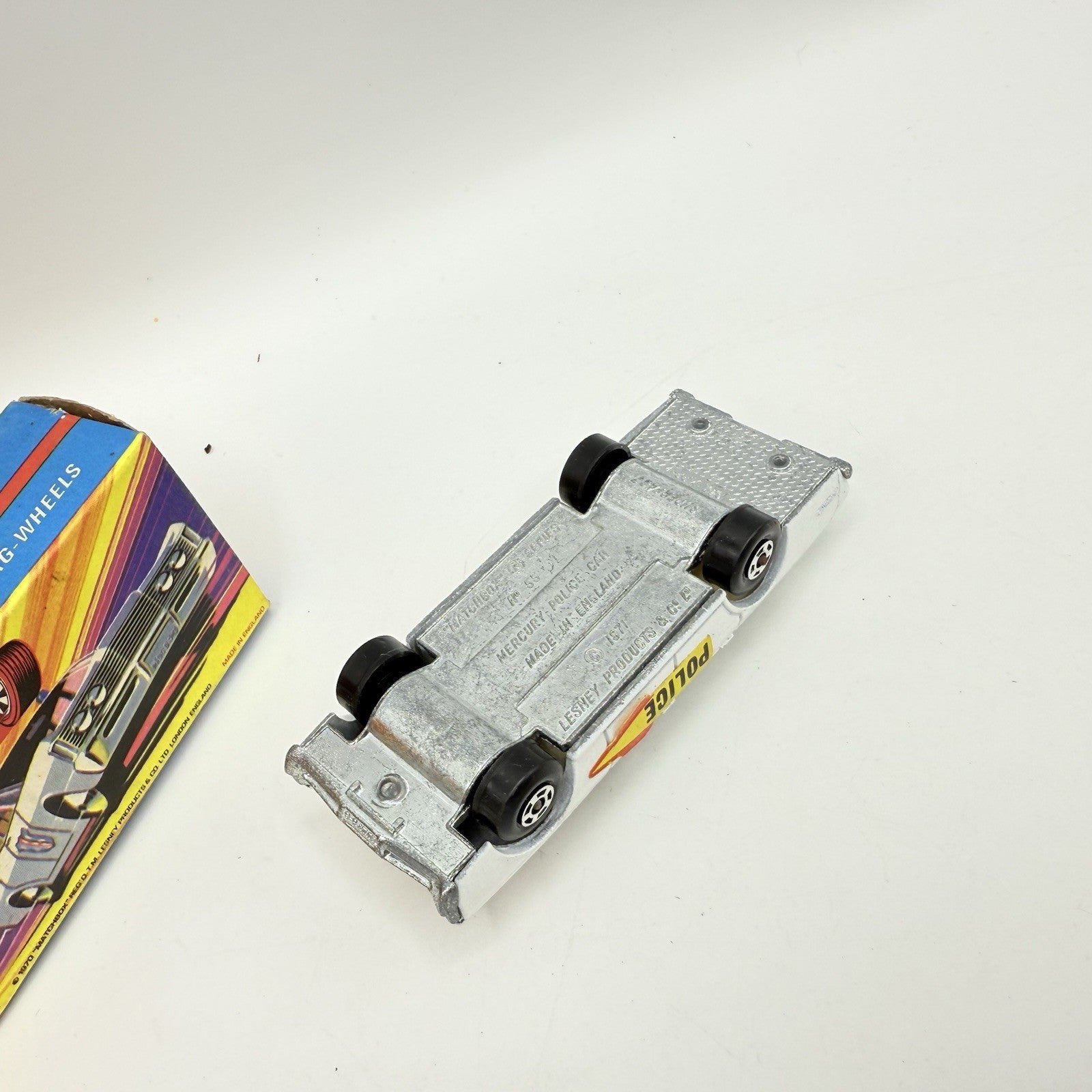 Matchbox Superfast 55 Mercury Police Station Wagon with Bonnet & Door Labels - Magic Matchbox
