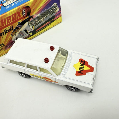 Matchbox Superfast 55 Mercury Police Station Wagon with Bonnet & Door Labels - Magic Matchbox