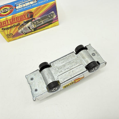 Matchbox Superfast 55 Mercury Police Station Wagon with Bonnet & Door Labels - Magic Matchbox