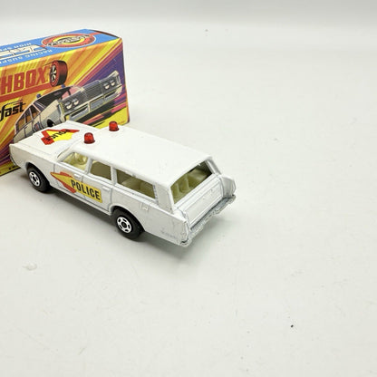 Matchbox Superfast 55 Mercury Police Station Wagon with Bonnet & Door Labels - Magic Matchbox