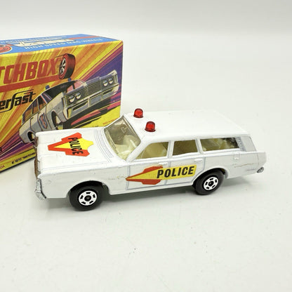 Matchbox Superfast 55 Mercury Police Station Wagon with Bonnet & Door Labels - Magic Matchbox