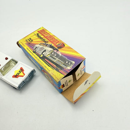 Matchbox Superfast 55 Mercury Police Station Wagon with Bonnet Label Only Boxed - Magic Matchbox