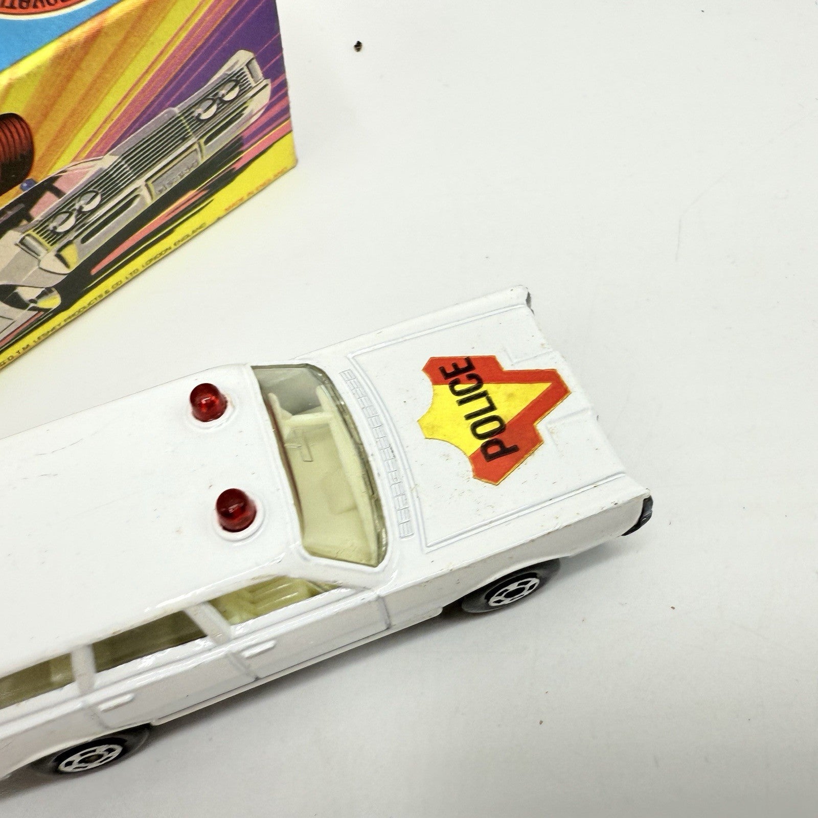 Matchbox Superfast 55 Mercury Police Station Wagon with Bonnet Labels Only - Magic Matchbox