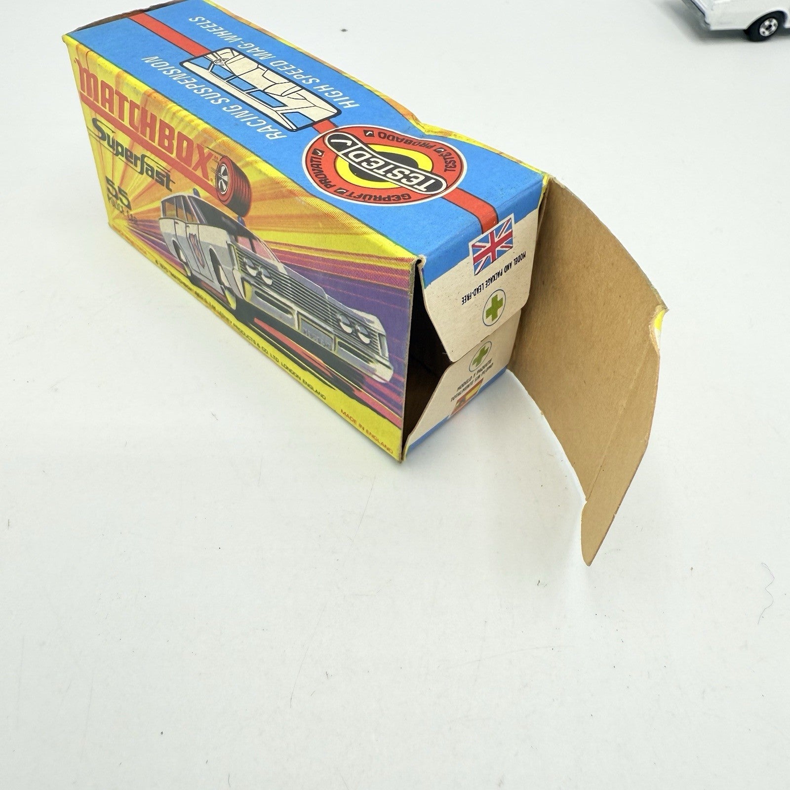 Matchbox Superfast 55 Mercury Police Station Wagon with Bonnet Police Label - Magic Matchbox