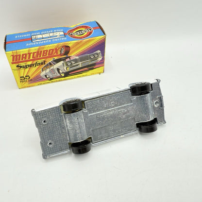 Matchbox Superfast 55 Mercury Police Station Wagon with Bonnet Police Label - Magic Matchbox