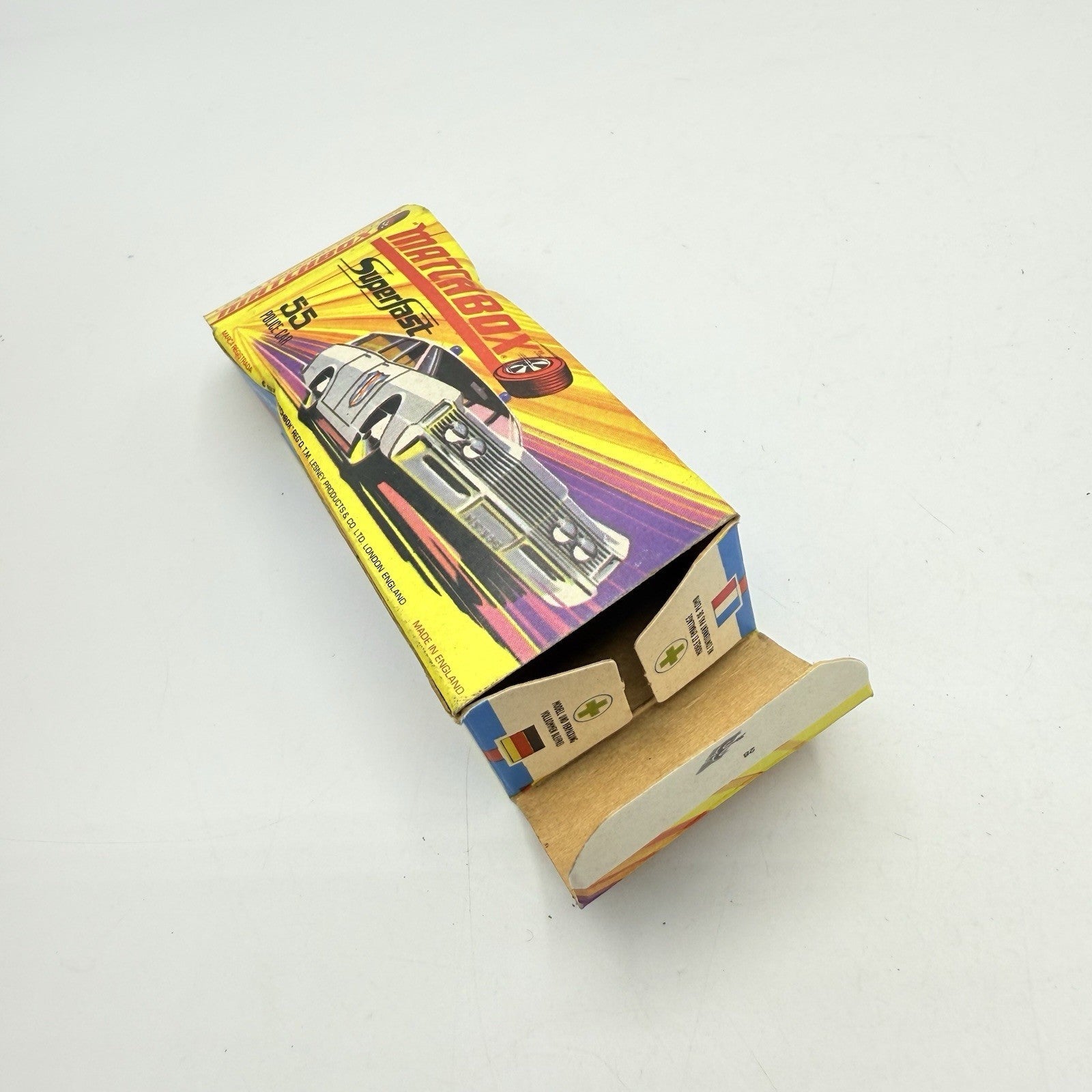 Matchbox Superfast 55 Mercury Police Station Wagon with Bonnet Police Label - Magic Matchbox