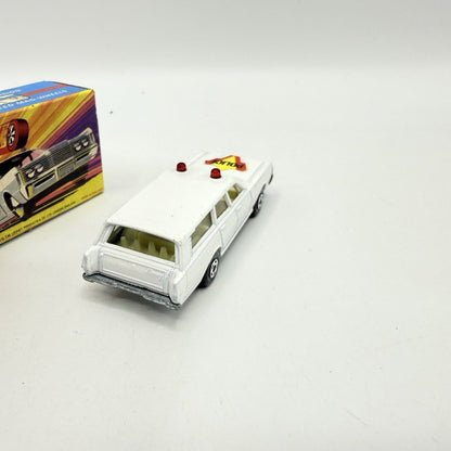 Matchbox Superfast 55 Mercury Police Station Wagon with Bonnet Police Label - Magic Matchbox