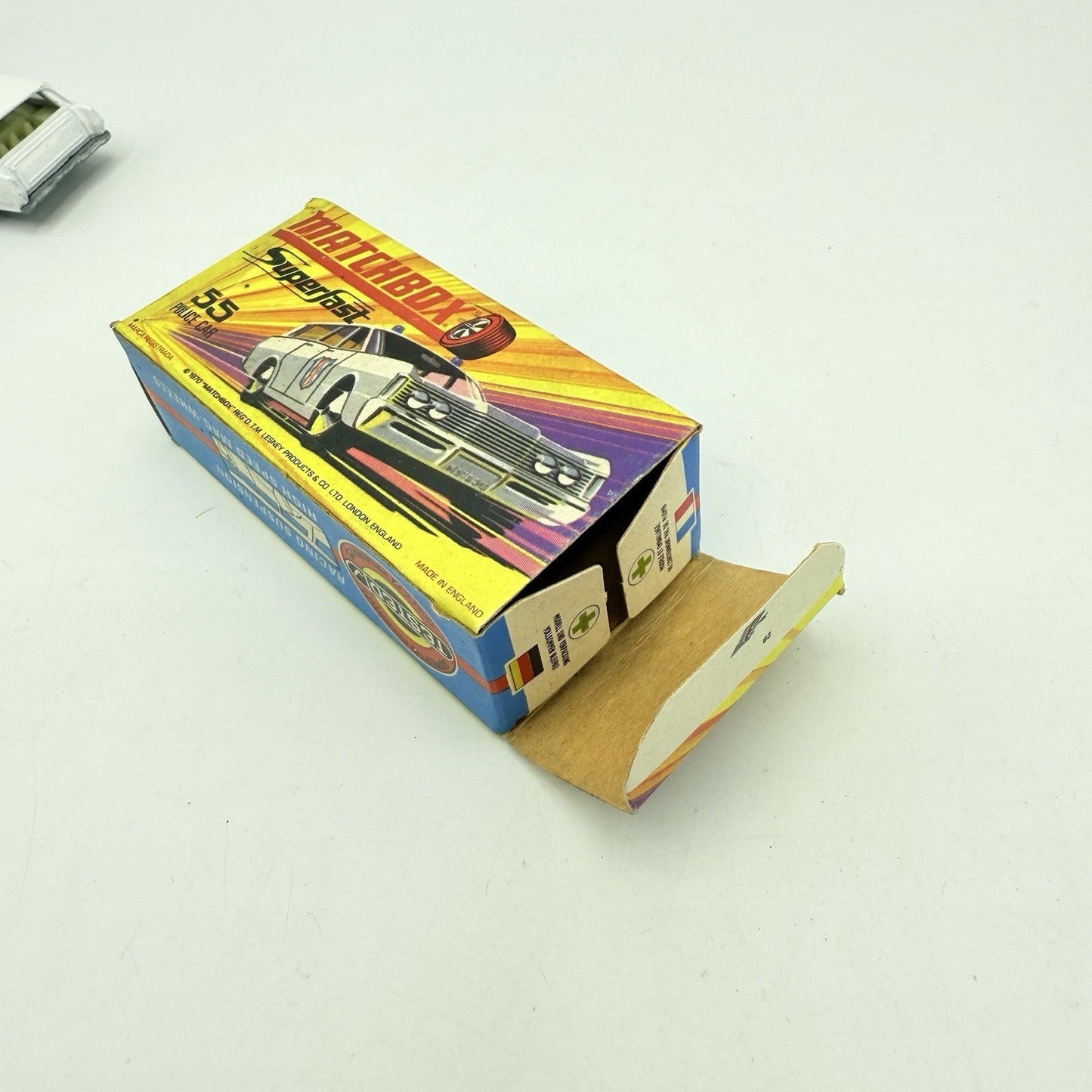 Matchbox Superfast 55 Mercury Police Station Wagon with Bonnet Police Label - Magic Matchbox