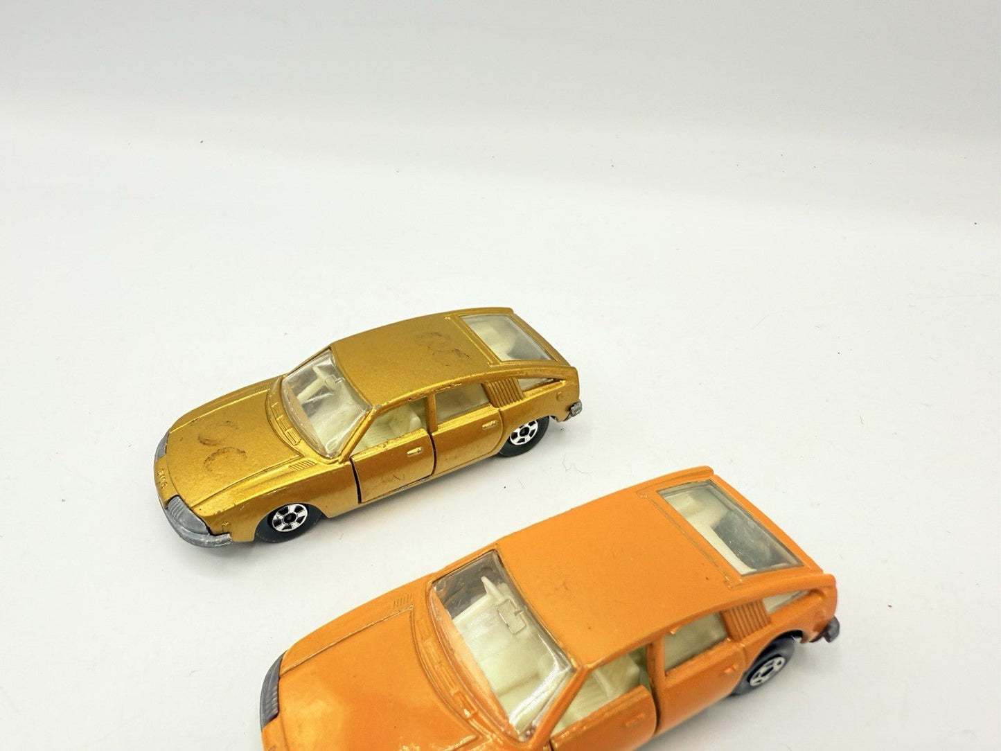 Matchbox Superfast 56 BMC 1800 Pininfarina x 2 Good Unboxed Models - Magic Matchbox