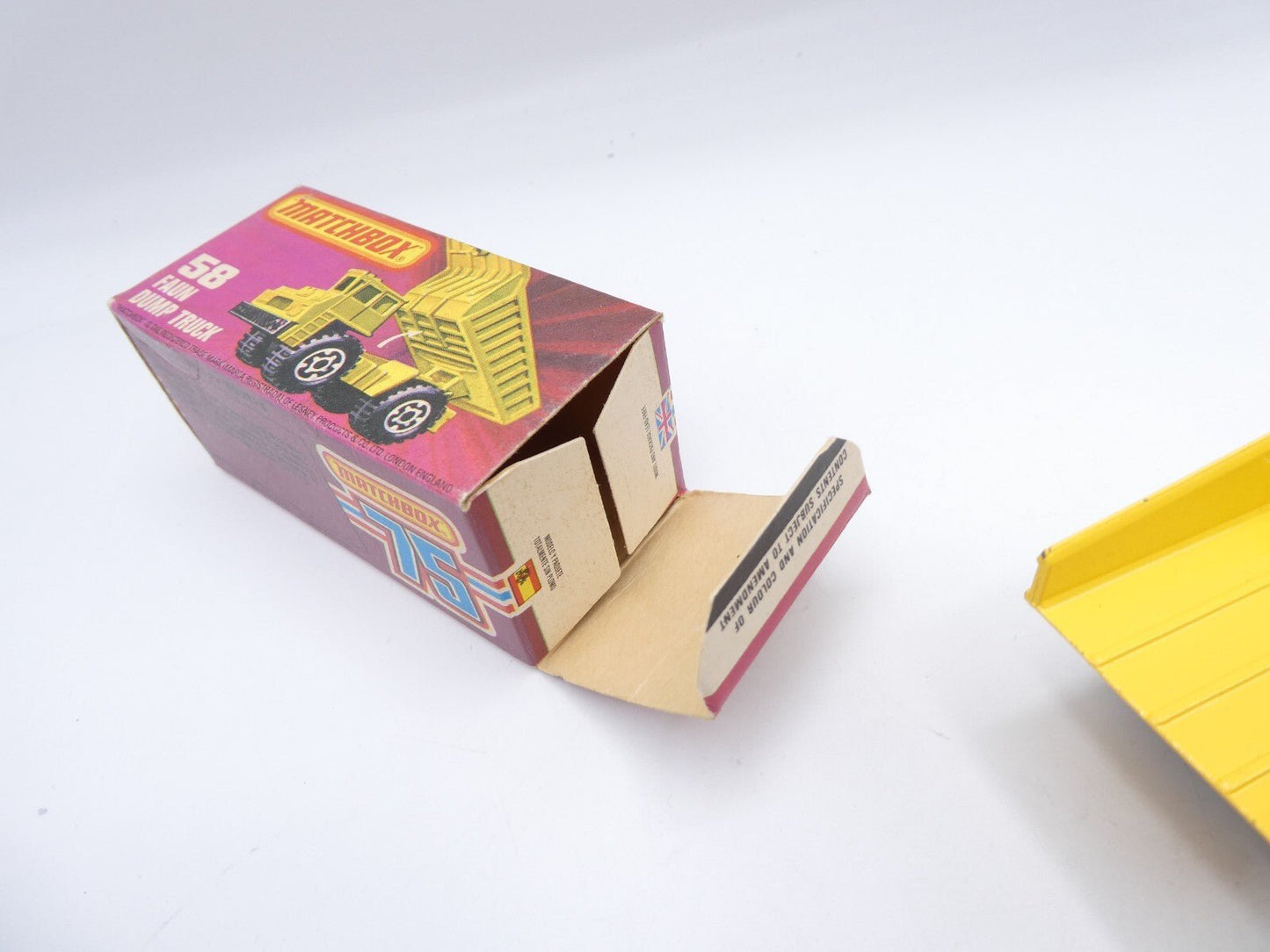 Matchbox Superfast 58 Faun Dump truck - Magic Matchbox