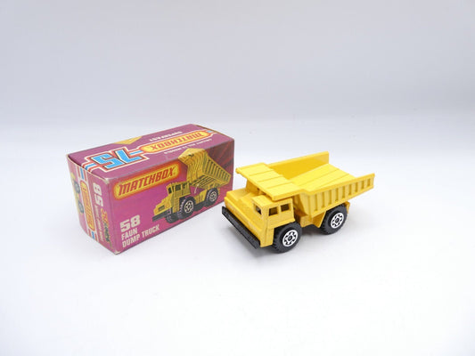 Matchbox Superfast 58 Faun Dump truck - Magic Matchbox