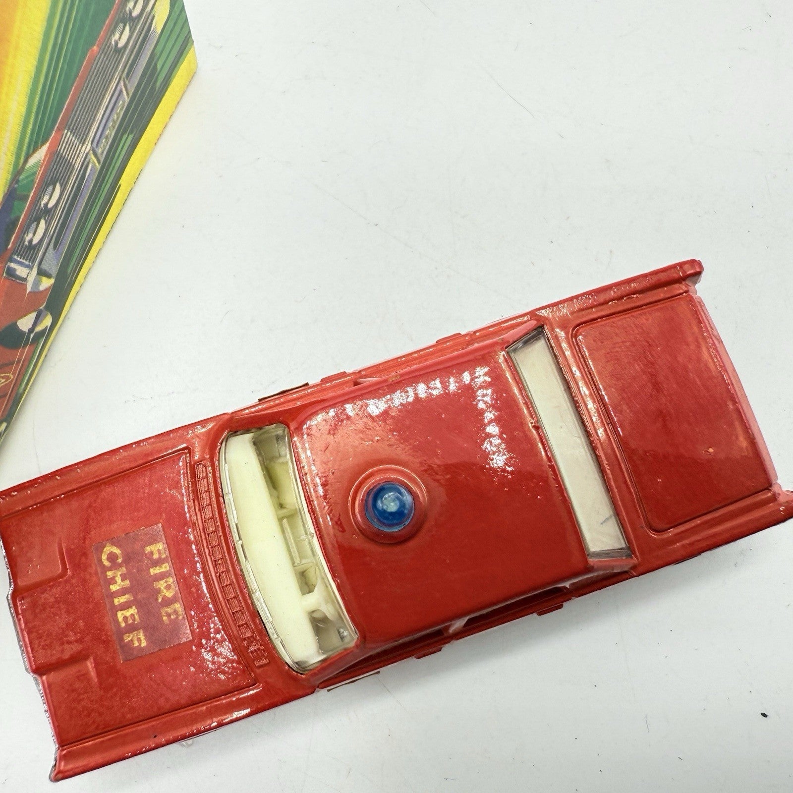 Matchbox Superfast 59 Mercury Fire Chief with Door Shields - Magic Matchbox