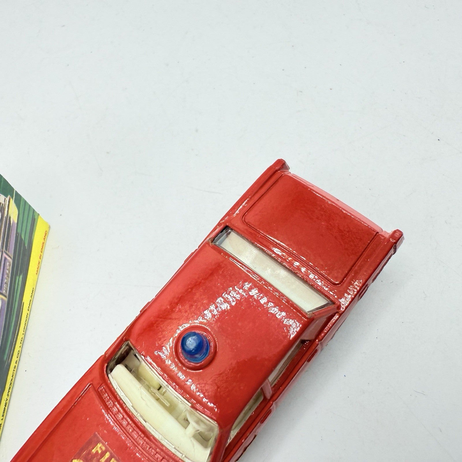 Matchbox Superfast 59 Mercury Fire Chief with Door Shields - Very Near Mint Boxed - Magic Matchbox