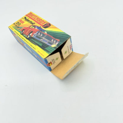 Matchbox Superfast 59 Mercury Fire Chief with Helmet & Axles Labels Boxed - Magic Matchbox