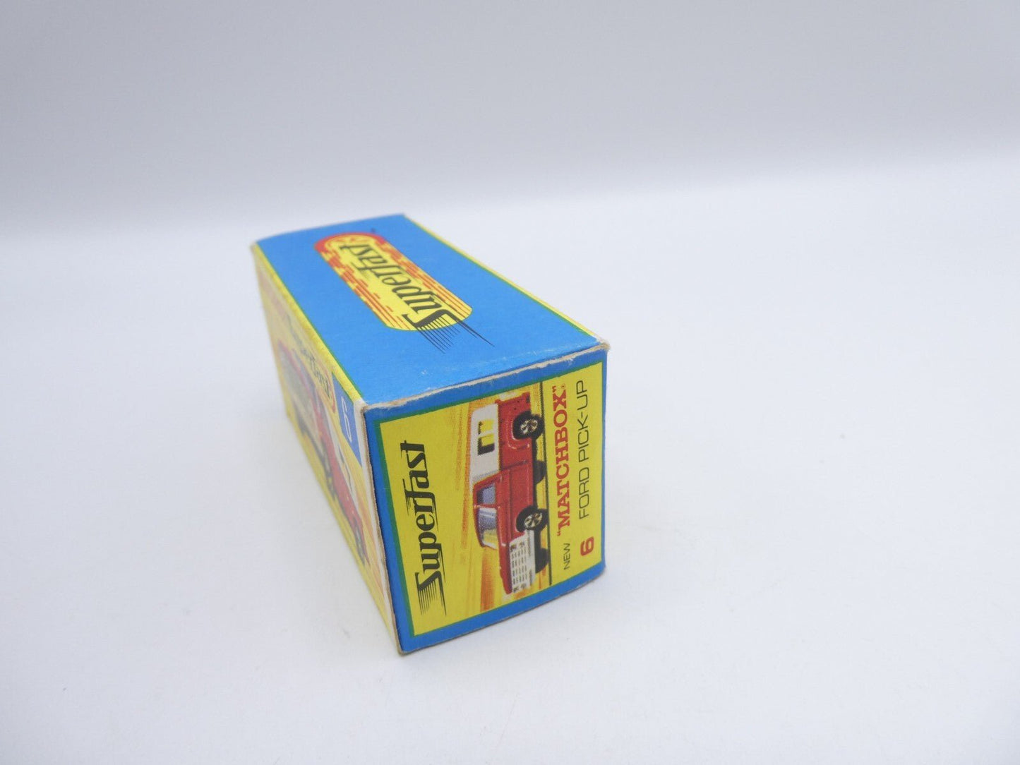 Matchbox Superfast 6 Ford Pick Up Empty Original Box Only - Magic Matchbox