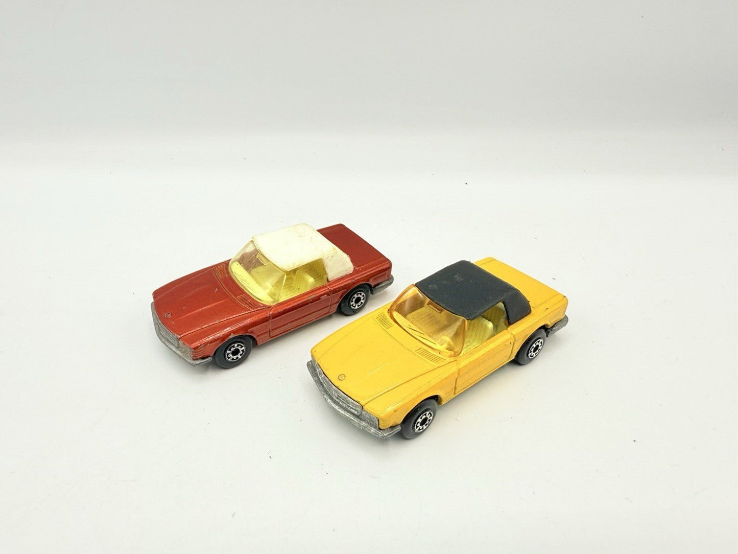 Matchbox Superfast 6 Mercedes 350 SL x 2 Good Condition Unboxed - Magic Matchbox