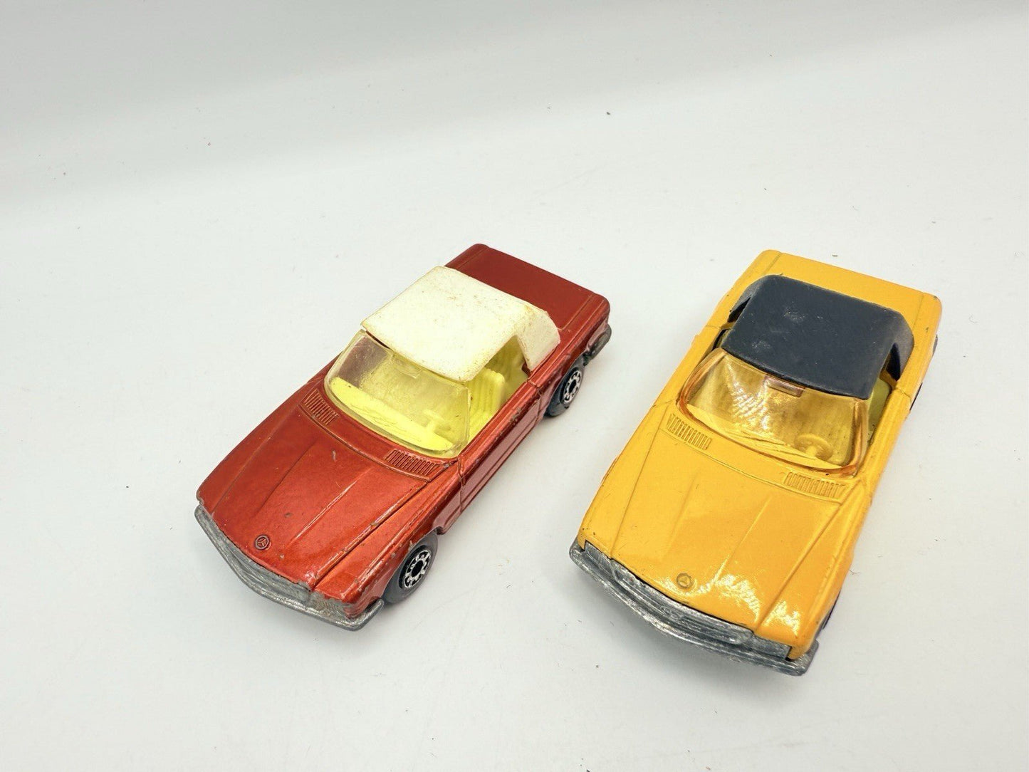 Matchbox Superfast 6 Mercedes 350 SL x 2 Good Condition Unboxed - Magic Matchbox