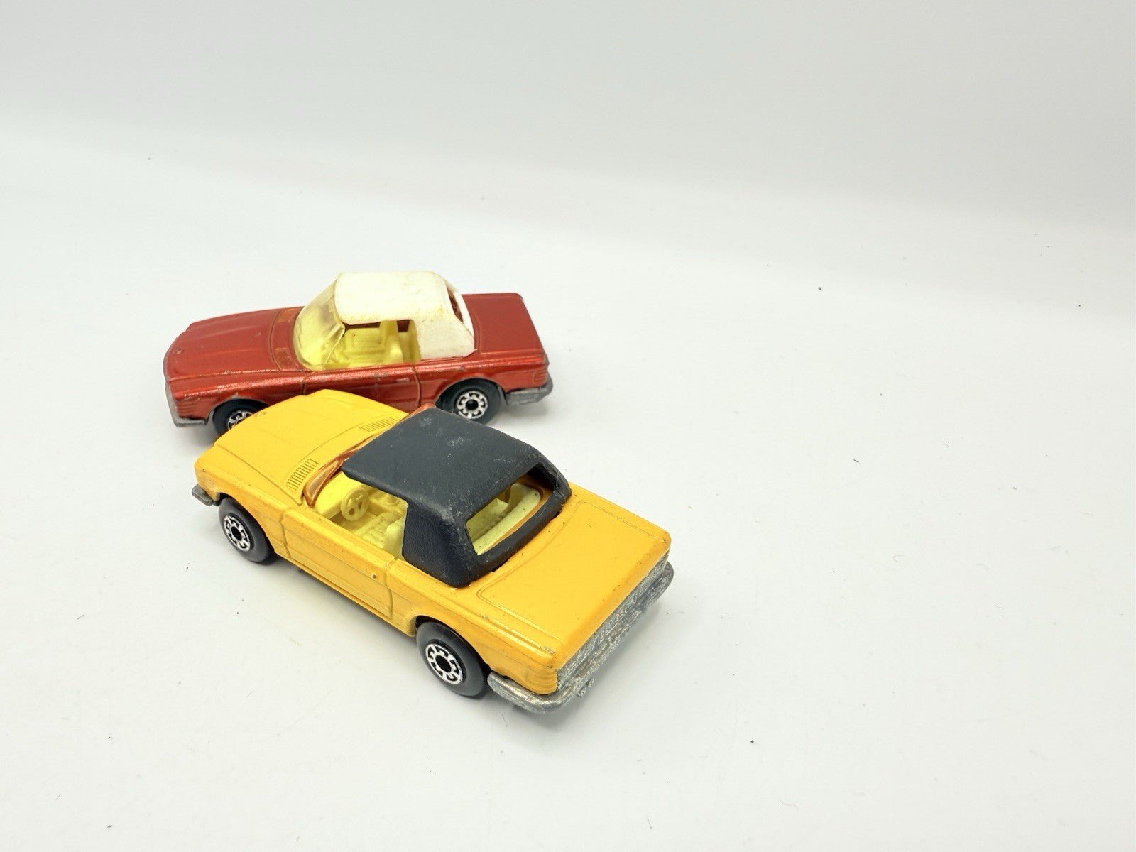 Matchbox Superfast 6 Mercedes 350 SL x 2 Good Condition Unboxed - Magic Matchbox