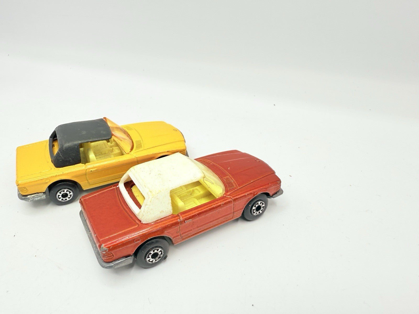 Matchbox Superfast 6 Mercedes 350 SL x 2 Good Condition Unboxed - Magic Matchbox