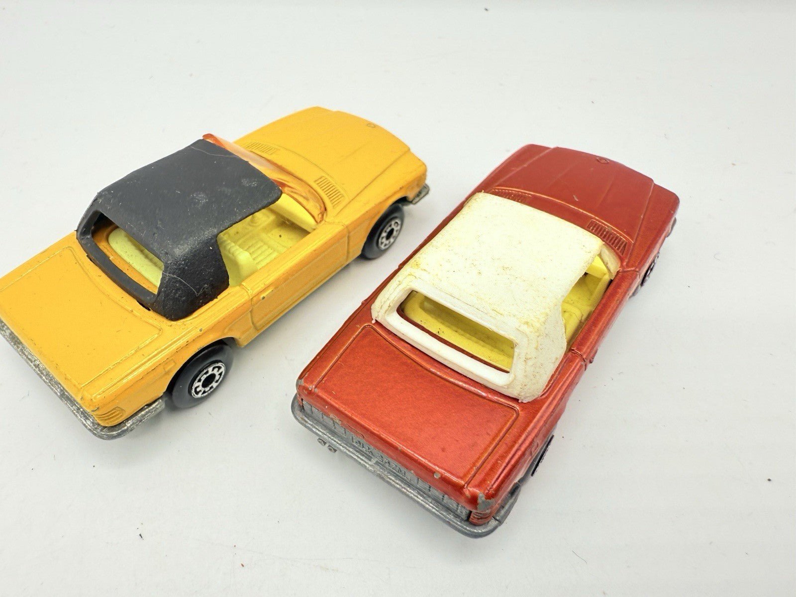 Matchbox Superfast 6 Mercedes 350 SL x 2 Good Condition Unboxed - Magic Matchbox